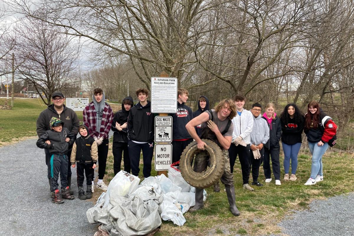 2023 Stream Clean-up day photo